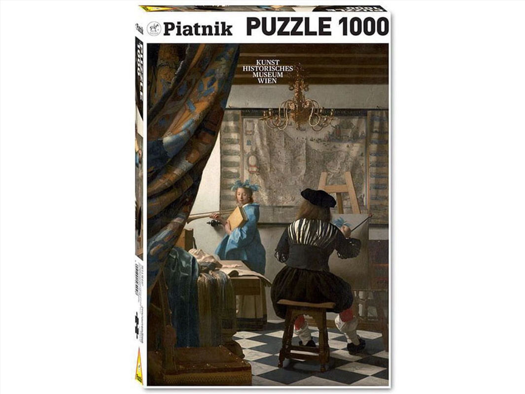 Vermeer The Art Of Painting 1000 Piece/Product Detail/Jigsaw Puzzles