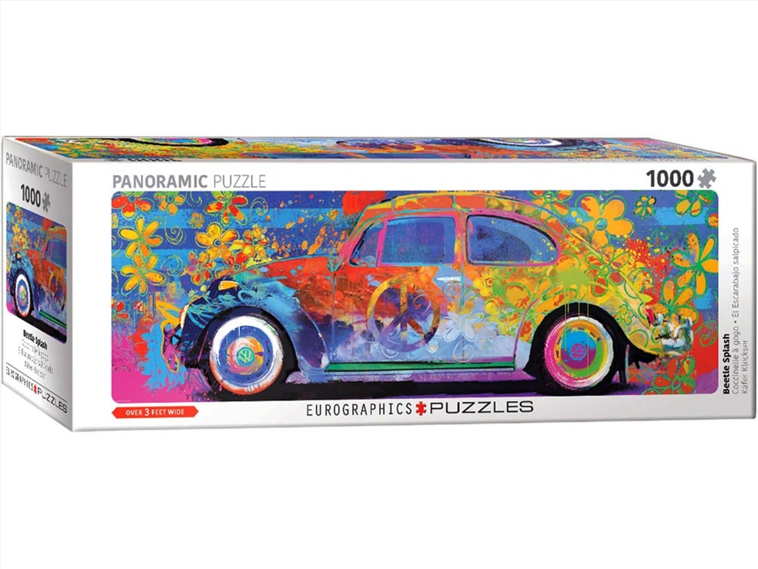 Vw Beetle Splash Panorama 1000 Piece/Product Detail/Jigsaw Puzzles