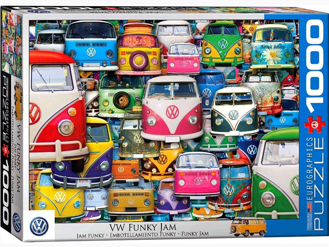 Vw Bus Funky Jam 1000 Piece/Product Detail/Jigsaw Puzzles