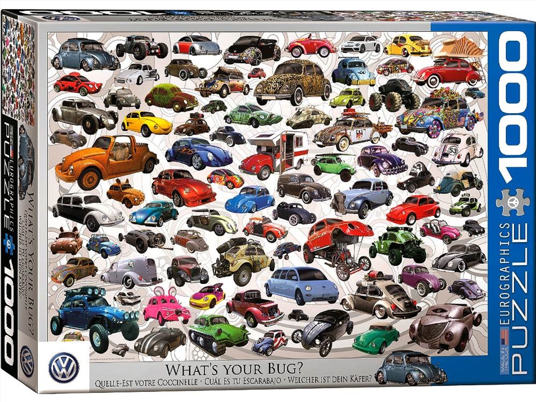 Vw What's Your Bug? 1000 Piece/Product Detail/Jigsaw Puzzles