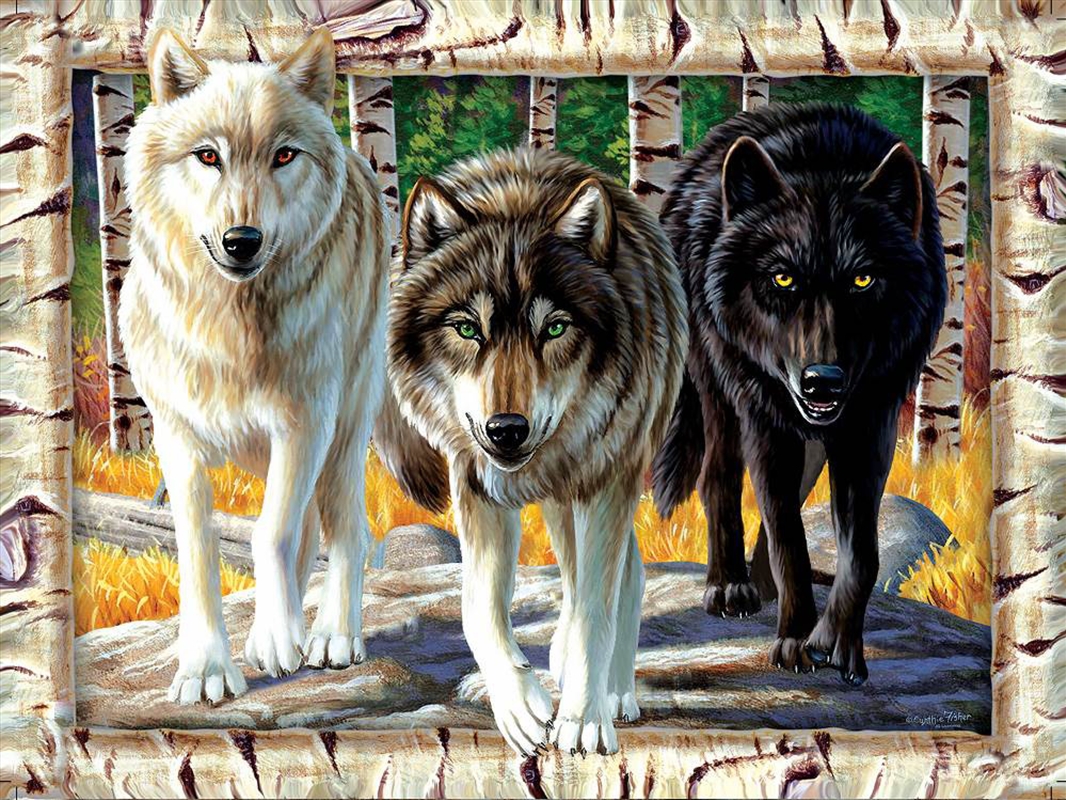 Wolf Pack Colours 1000 Piece/Product Detail/Jigsaw Puzzles