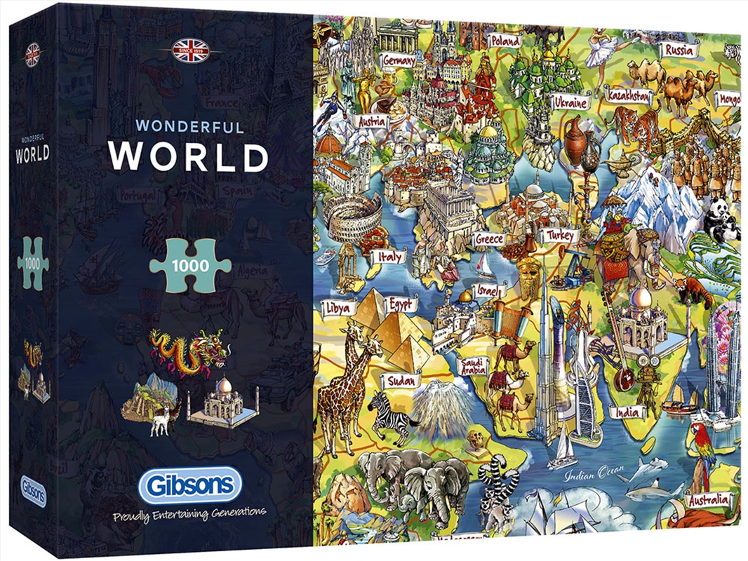 Wonderful World 1000 Piece/Product Detail/Jigsaw Puzzles