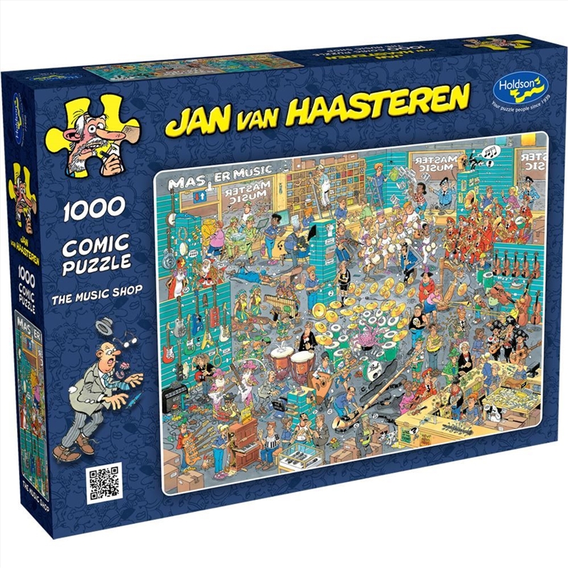 Jan van Haasteren The Music Shop 1000 Piece Puzzle/Product Detail/Jigsaw Puzzles