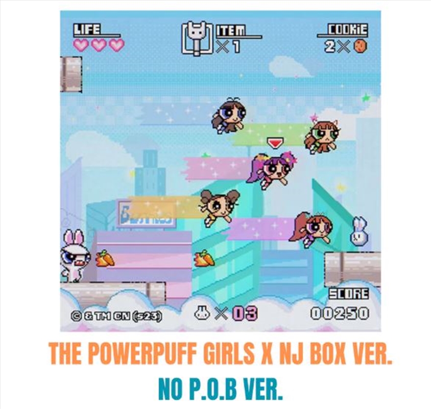 Get Up 2nd Ep Album: The Powerpuff Girls X NJ Box NO P.O.B VER.(RANDOM)/Product Detail/World