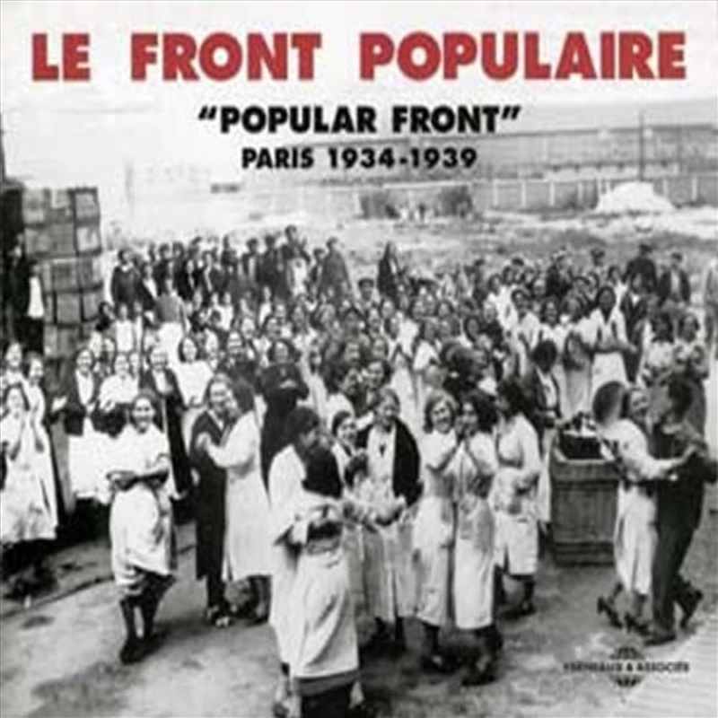 Front Populaire Paris 1934 193/Product Detail/World