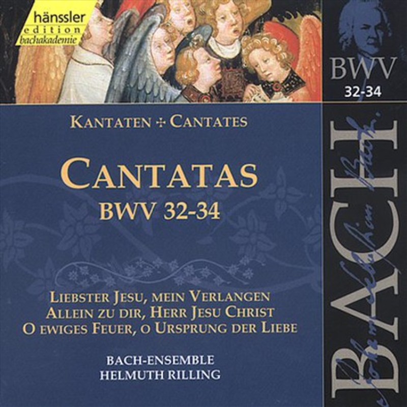 Sacred Cantatas Bwv 32 33 34/Product Detail/Classical