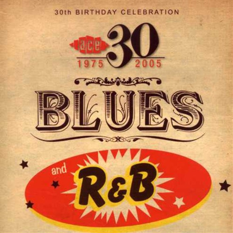 Ace 30th: Blues And R&B/Product Detail/Rock/Pop