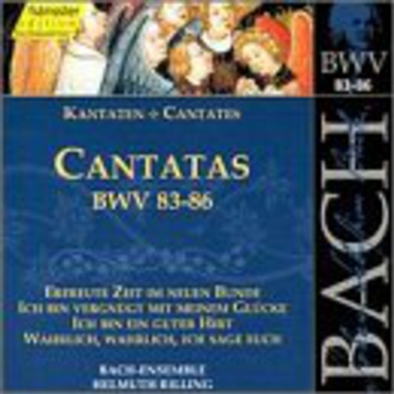 Sacred Cantatas Bwv 83 86/Product Detail/Classical