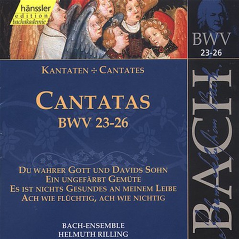 Sacred Cantatas Bwv 23 26/Product Detail/Classical