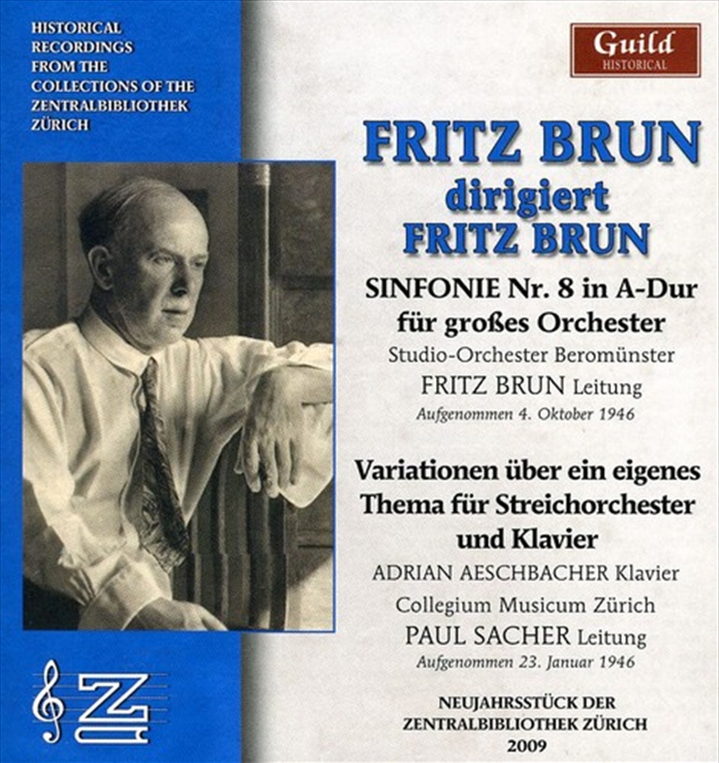 Fritz Brun Conducts Fritz Brun/Product Detail/Classical