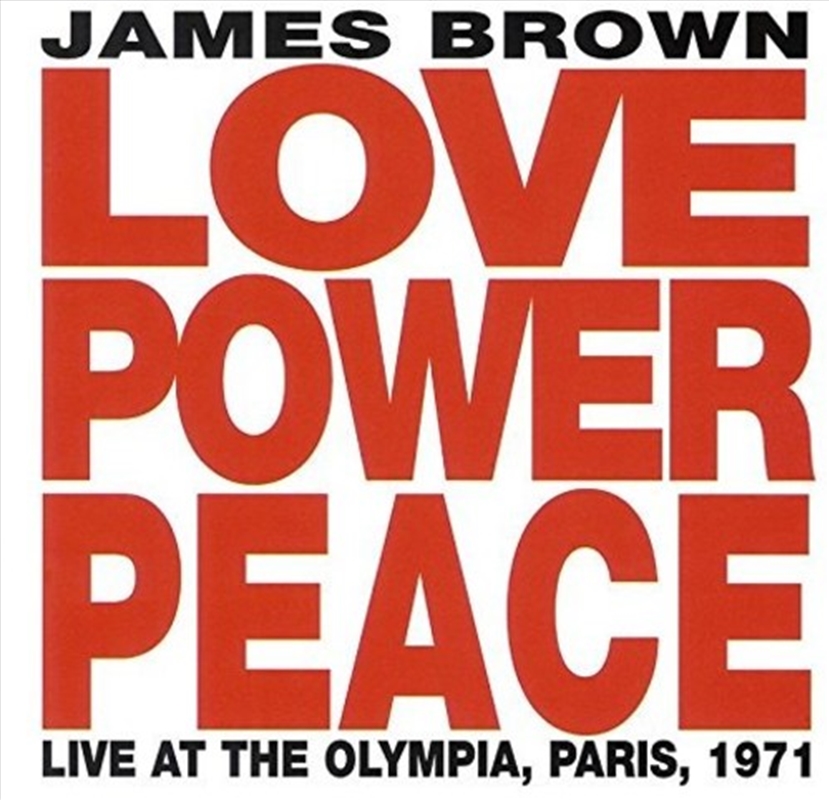 Love Power Peace Live/Product Detail/R&B