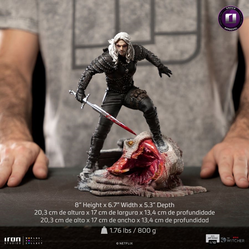 The Witcher(TV) - Geralt of Rivia 1:10 Statue/Product Detail/Statues