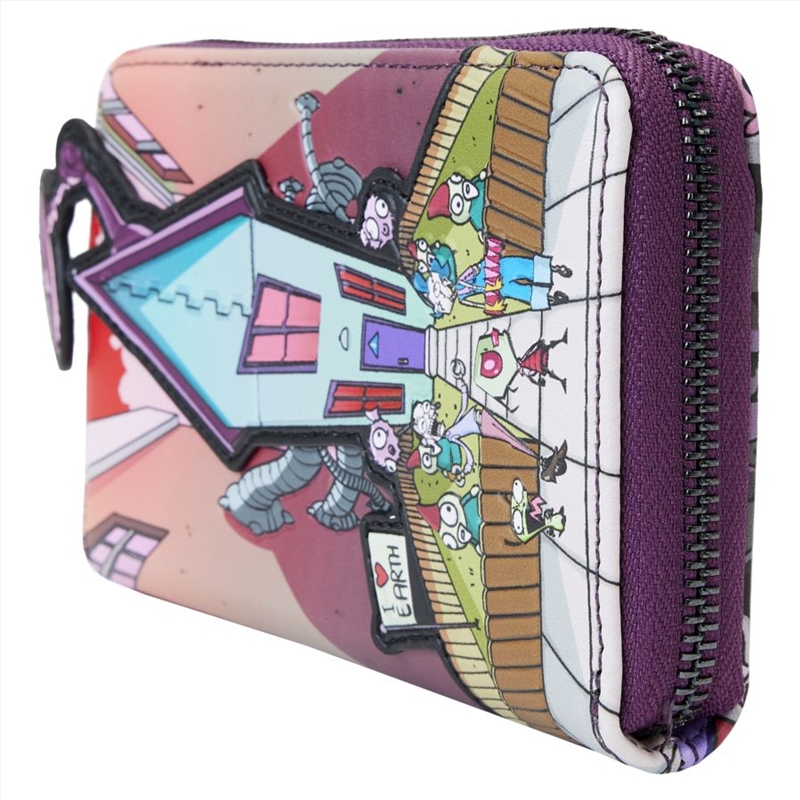 Loungefly Invader Zim - Secret Lair Zip Around Wallet/Product Detail/Wallets