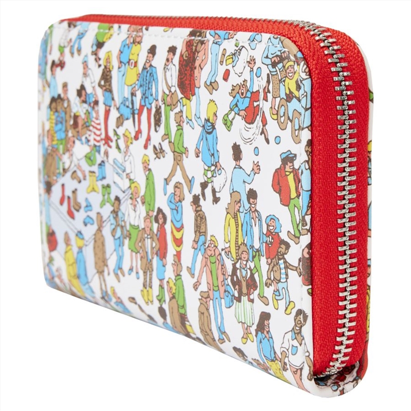 Loungefly Where's Wally - Art Print Zip Around Wallet/Product Detail/Wallets