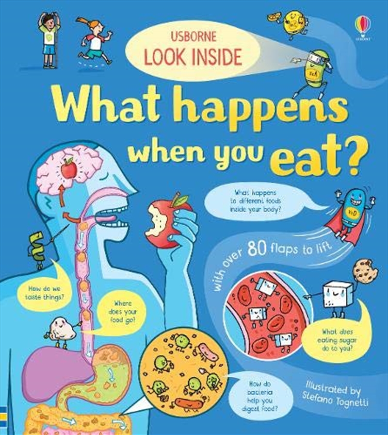 Look Inside What Happens When You Eat/Product Detail/Early Childhood Fiction Books