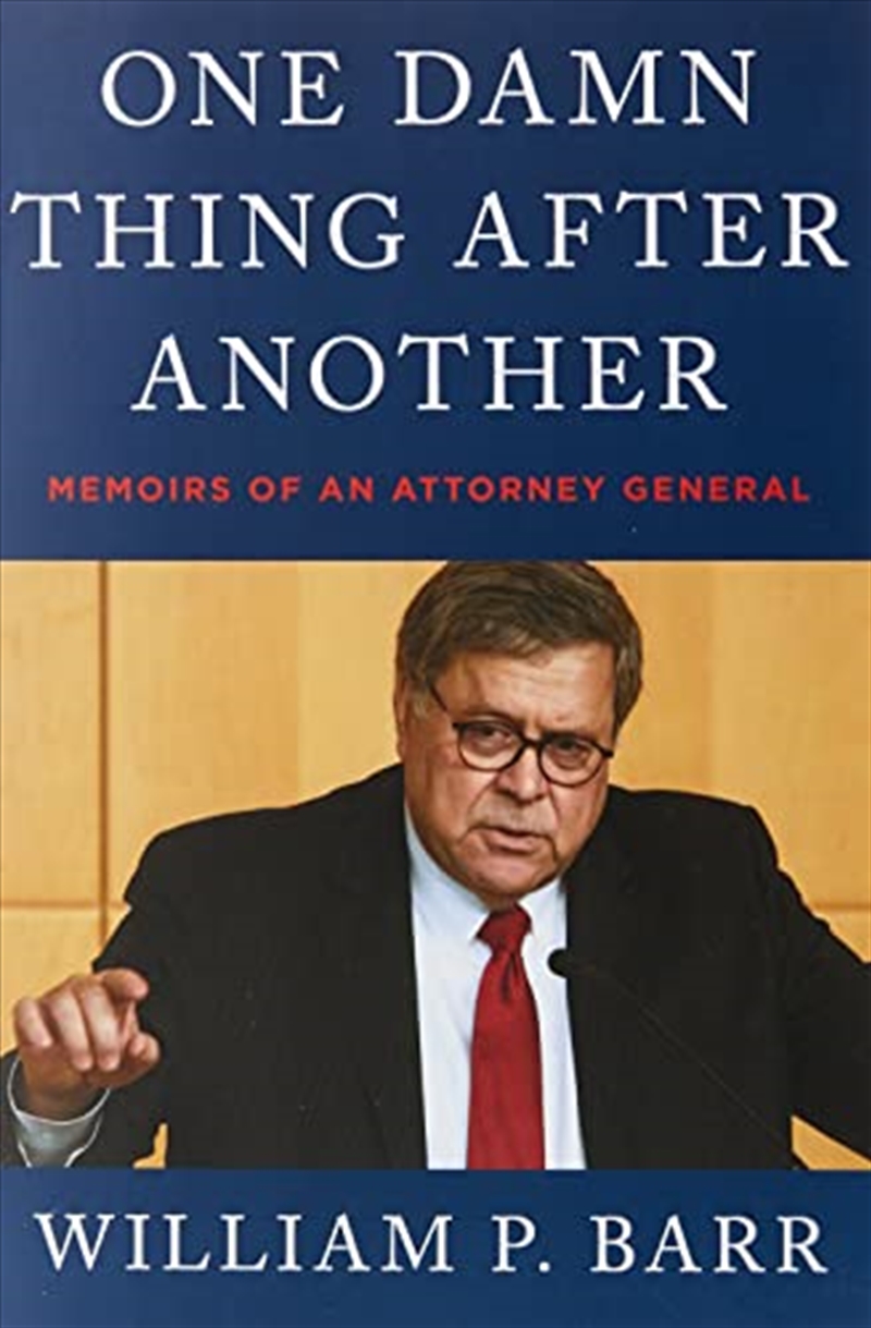 One Damn Thing After Another: Memoirs of an Attorney General/Product Detail/Biographies & True Stories