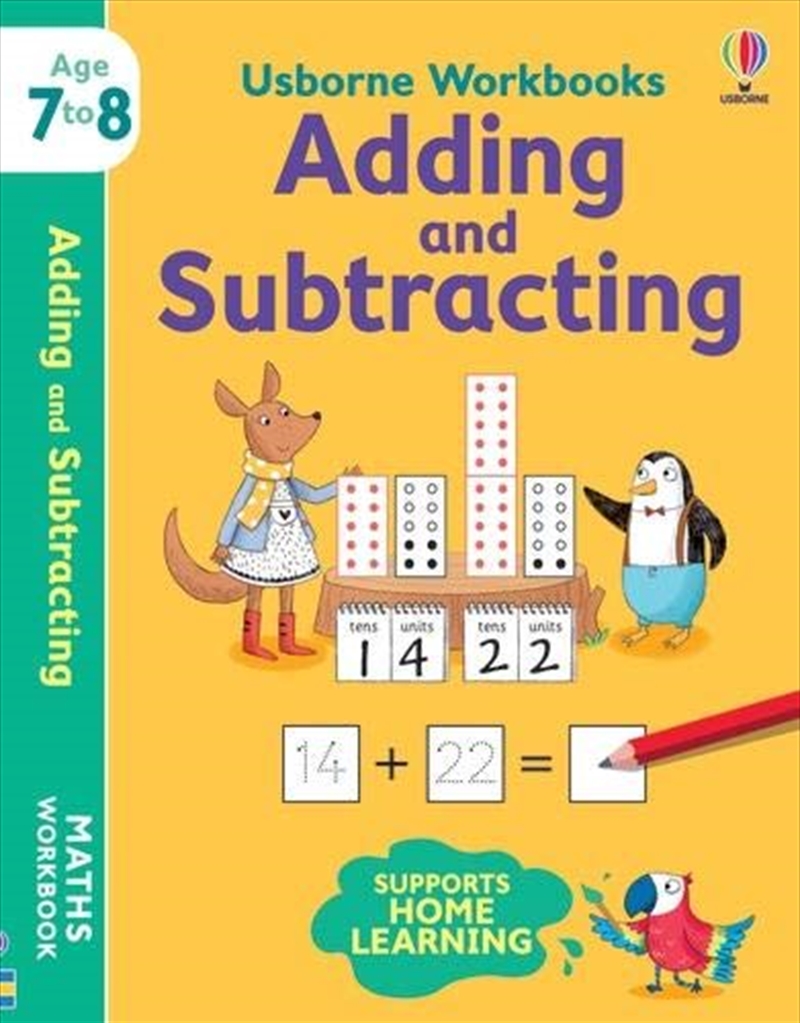 Usborne Workbooks Adding and Subtracting 7-8/Product Detail/Maths