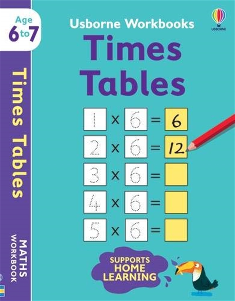 Usborne Workbooks Times Tables 6-7/Product Detail/Maths