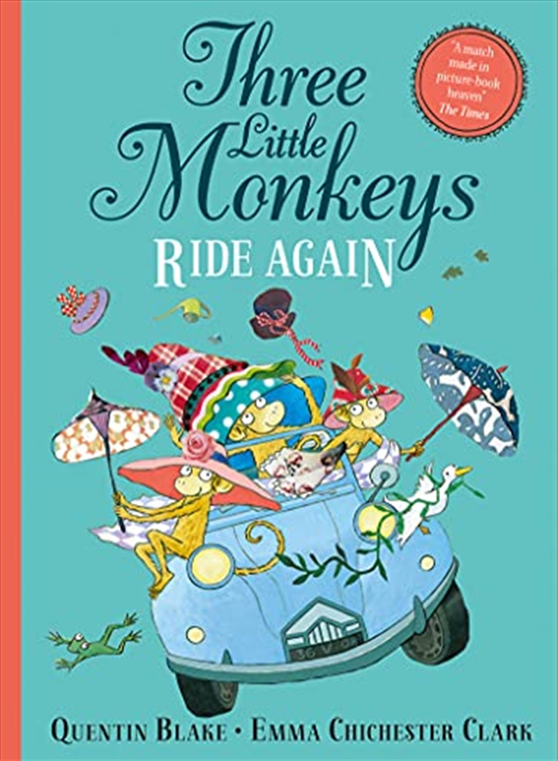 Three Little Monkeys Ride Again/Product Detail/Early Childhood Fiction Books