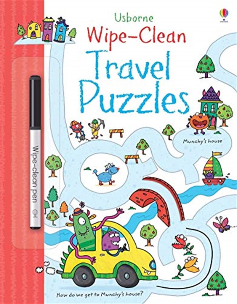 Wipe-clean Travel Puzzles (Wipe-clean Books)/Product Detail/Childrens