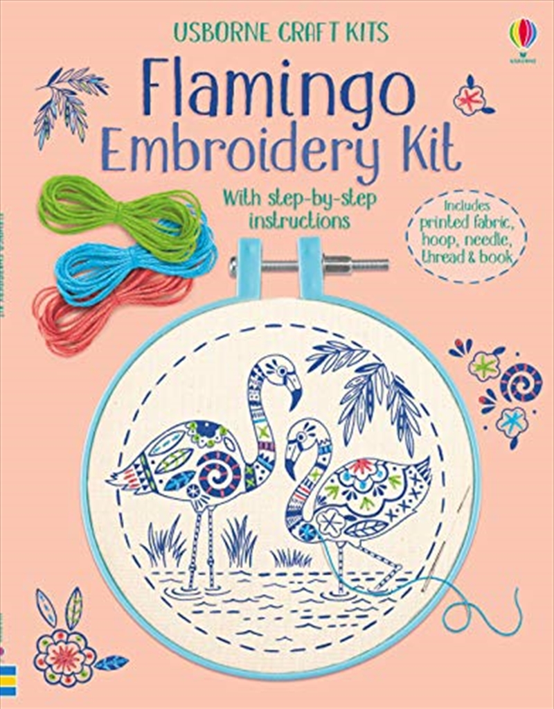 Embroidery Kit: Flamingo (Embroidery Kits)/Product Detail/Adults Activity Books