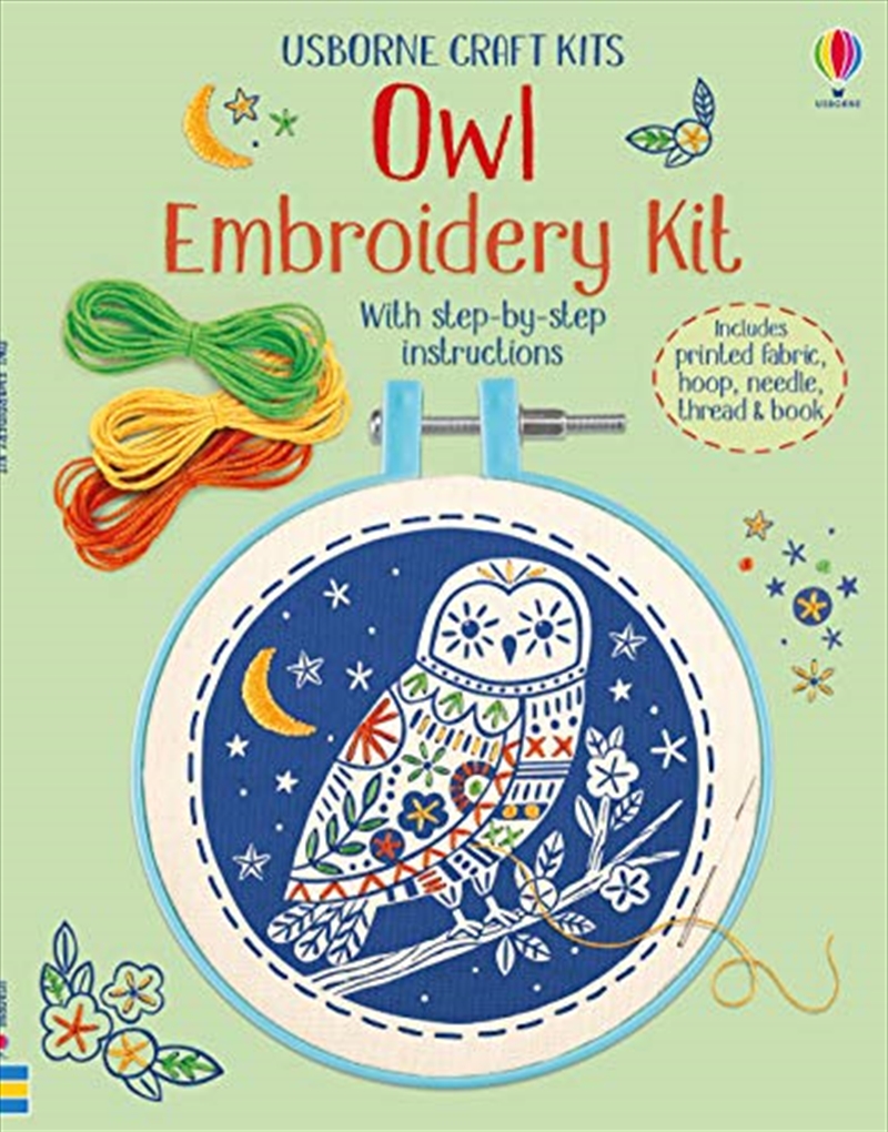 Embroidery Kit Owl/Product Detail/Adults Activity Books