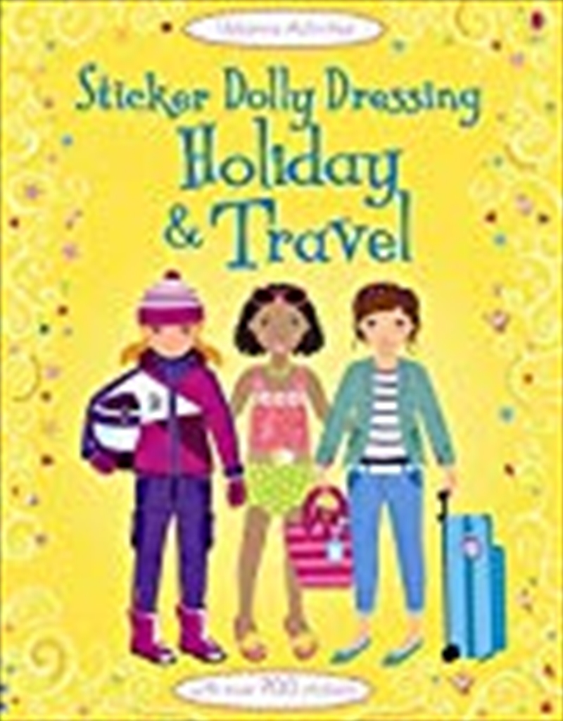 Sticker Dolly Dressing Holiday & Travel/Product Detail/Kids Colouring