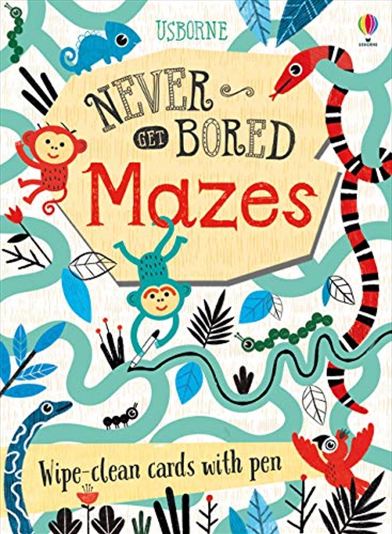 Mazes (Never Get Bored Cards)/Product Detail/Kids Colouring