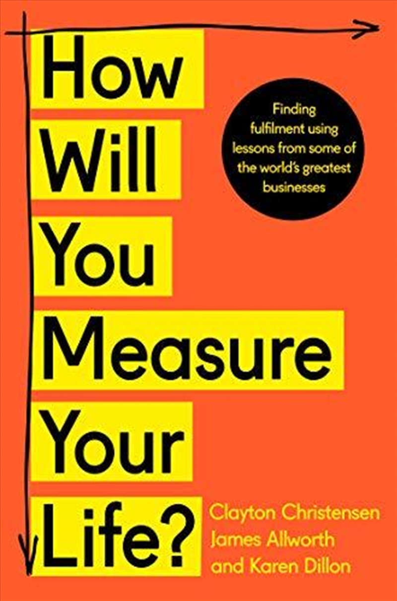 How Will You Measure Your Life?/Product Detail/Self Help & Personal Development