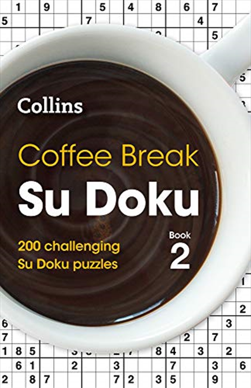 Coffee Break Su Doku Book 2: 200 Challenging Su Doku Puzzles/Product Detail/Adults Activity Books