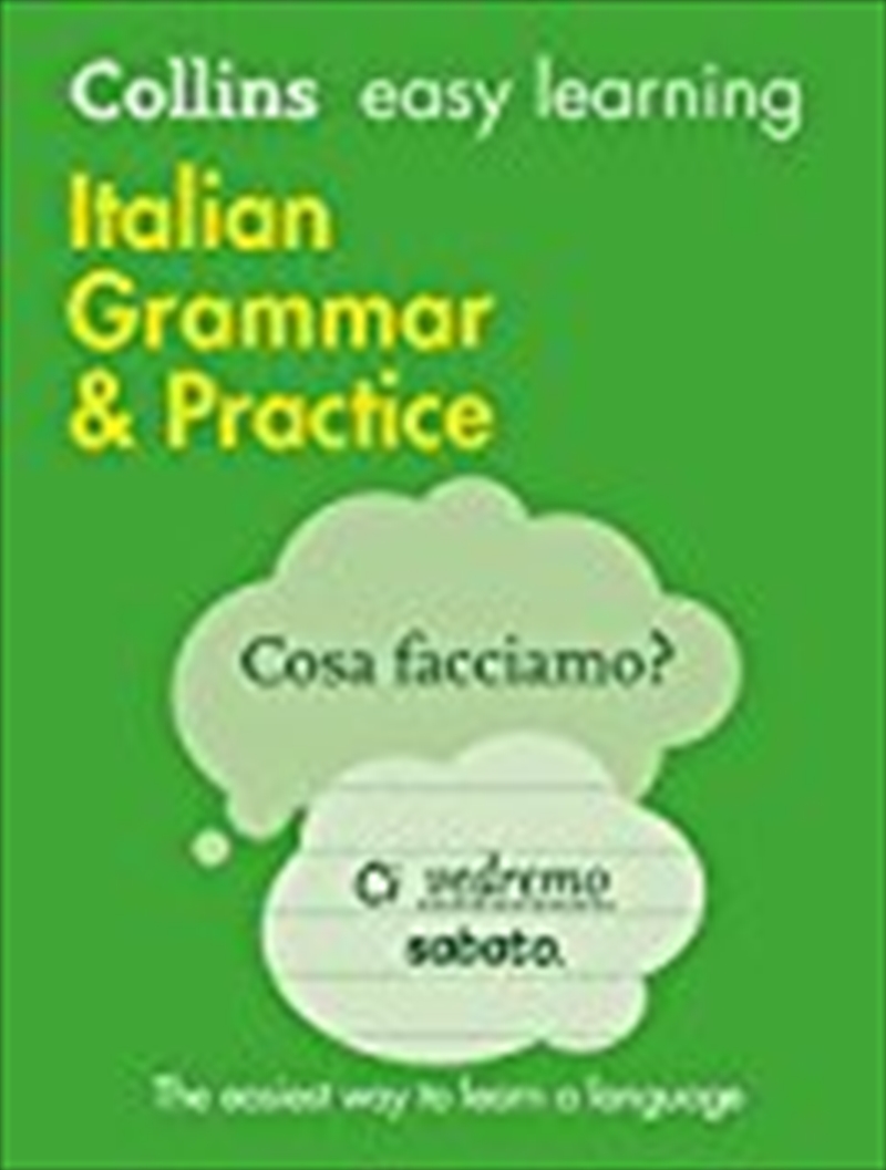 Collins Easy Learning Italian – Easy Learning Italian Grammar and Practice/Product Detail/Language & Linguistics