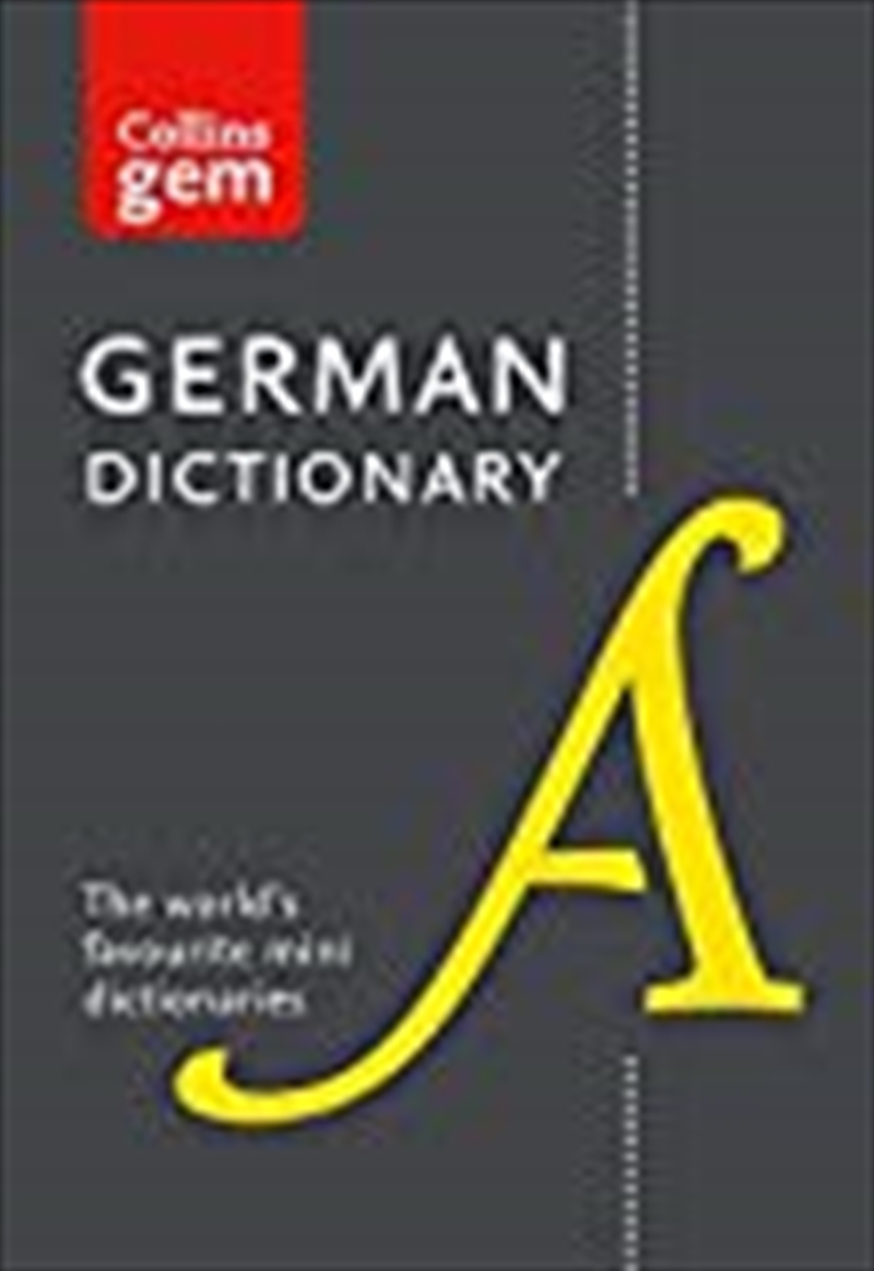 Collins Gem German Dictionary/Product Detail/Language & Linguistics