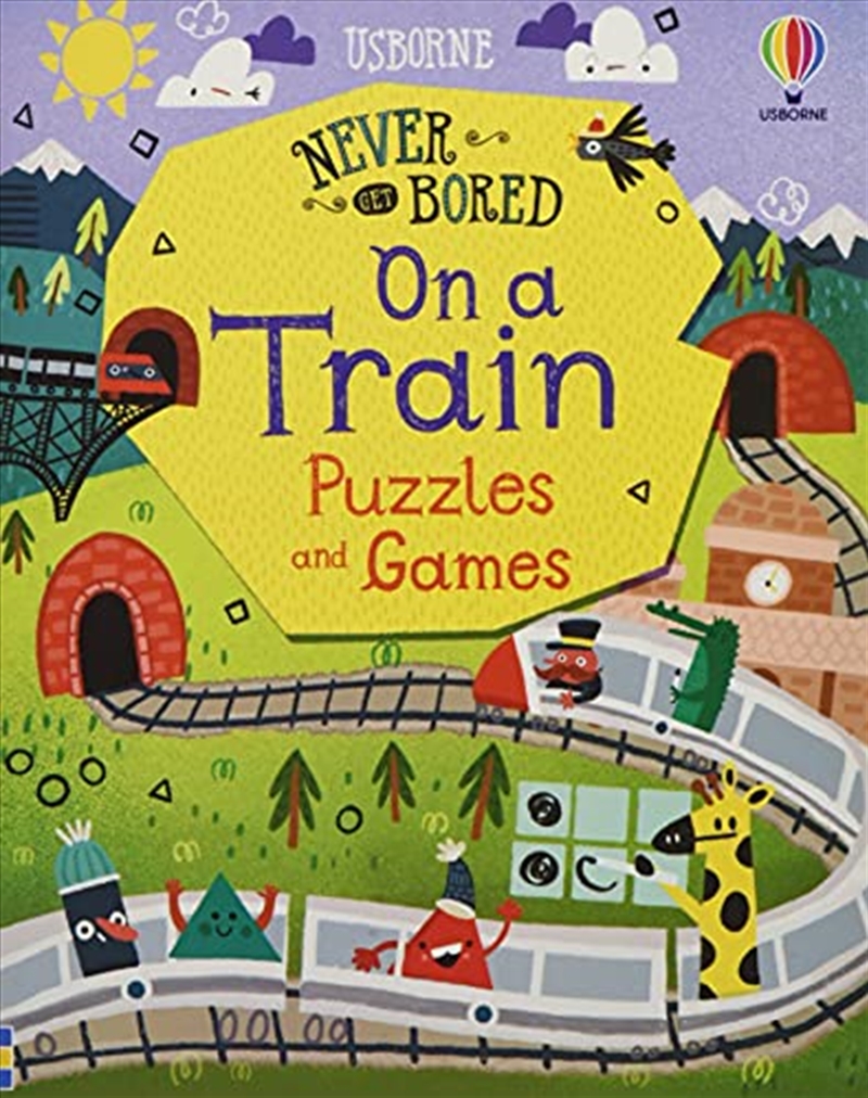 Never Get Bored on a Train Puzzles & Games: 1/Product Detail/Childrens