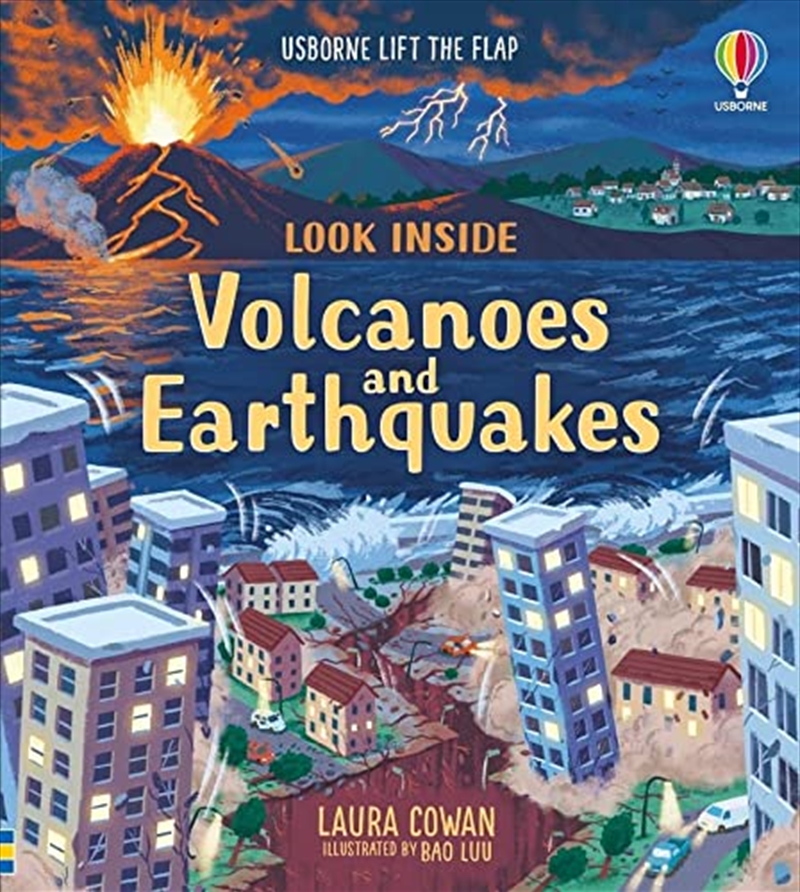 Look Inside Volcanoes and Earthquakes/Product Detail/Early Childhood Fiction Books