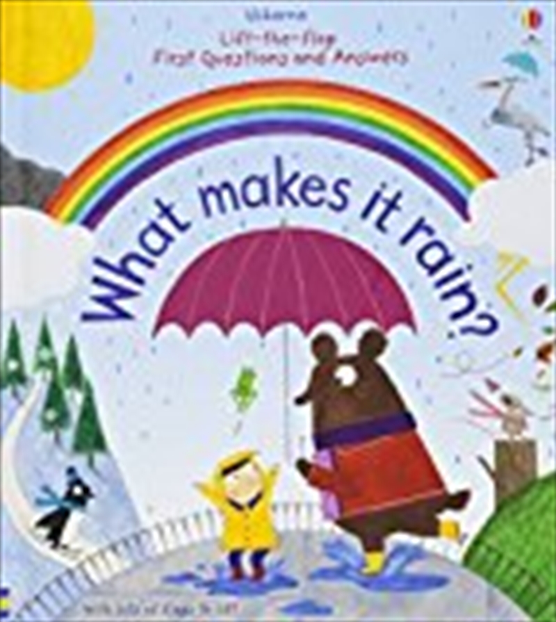 Lift The Flap First Q&A What Makes Rain/Product Detail/Early Childhood Fiction Books