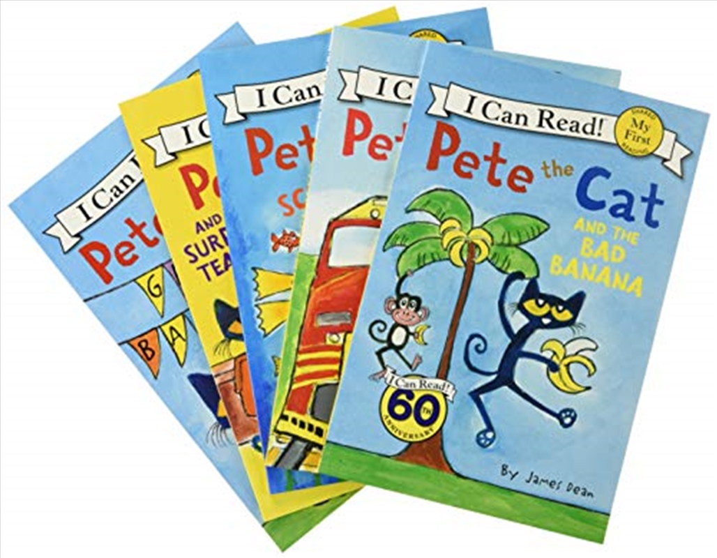 Pete the Cat: Big Reading Adventures: 5 Far-Out Books in 1 Box! (My First I Can Read)/Product Detail/Early Childhood Fiction Books