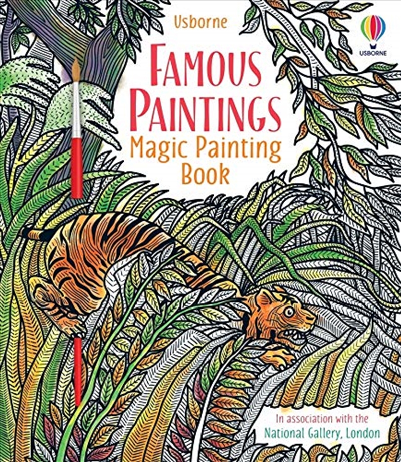 Magic Painting Famous Paintings/Product Detail/Kids Activity Books