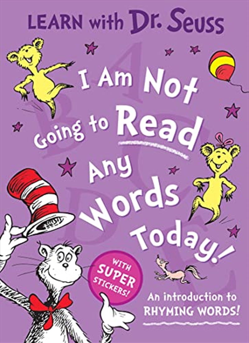 I Am Not Going to Read Any Words Today/Product Detail/Early Childhood Fiction Books