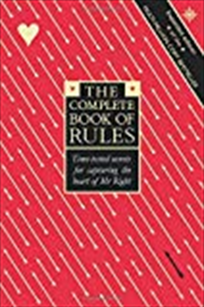 The Complete Book of Rules : Time Tested Secrets for Capturing the Heart of Mr.Right/Product Detail/Self Help & Personal Development