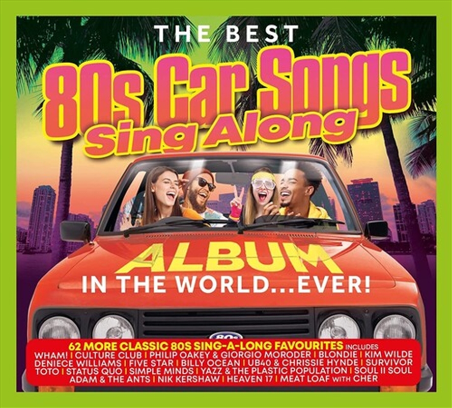 Best 80s Car Songs Sing Along Album In The World... Ever!/Product Detail/Rock/Pop