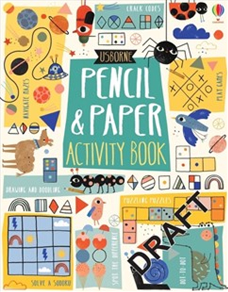 Pencil and Paper Activity Book/Product Detail/Kids Activity Books