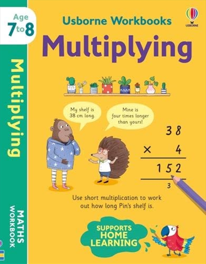 Usborne Workbooks Multiplying 7 8/Product Detail/Childrens