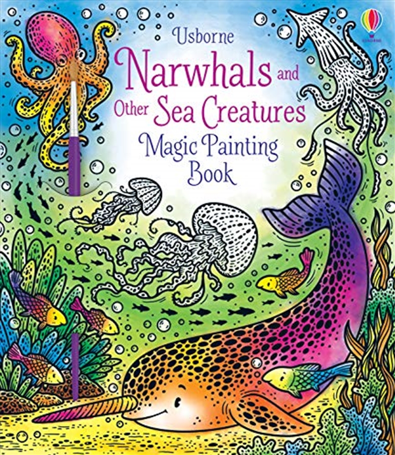 Magic Painting Narwhals & Other Sea/Product Detail/Kids Colouring