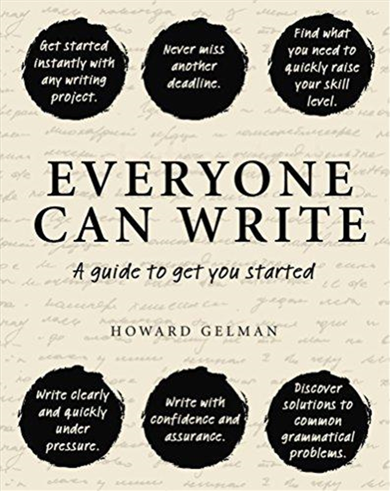 Everyone Can Write: A guide to get you started/Product Detail/Reading