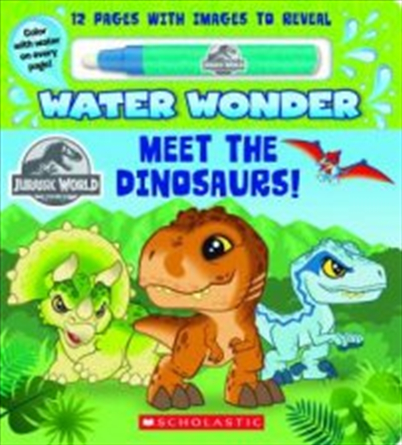 Jurassic World: Meet The Dinos/Product Detail/Kids Activity Books