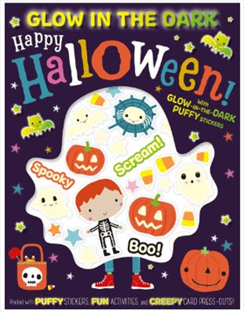 Glow in the Dark Puffy Stickers Happy Halloween!/Product Detail/Childrens