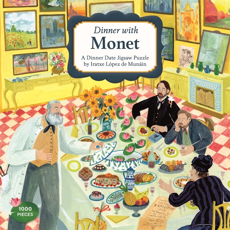 Dinner with Monet - 1000 Piece Puzzle/Product Detail/Jigsaw Puzzles