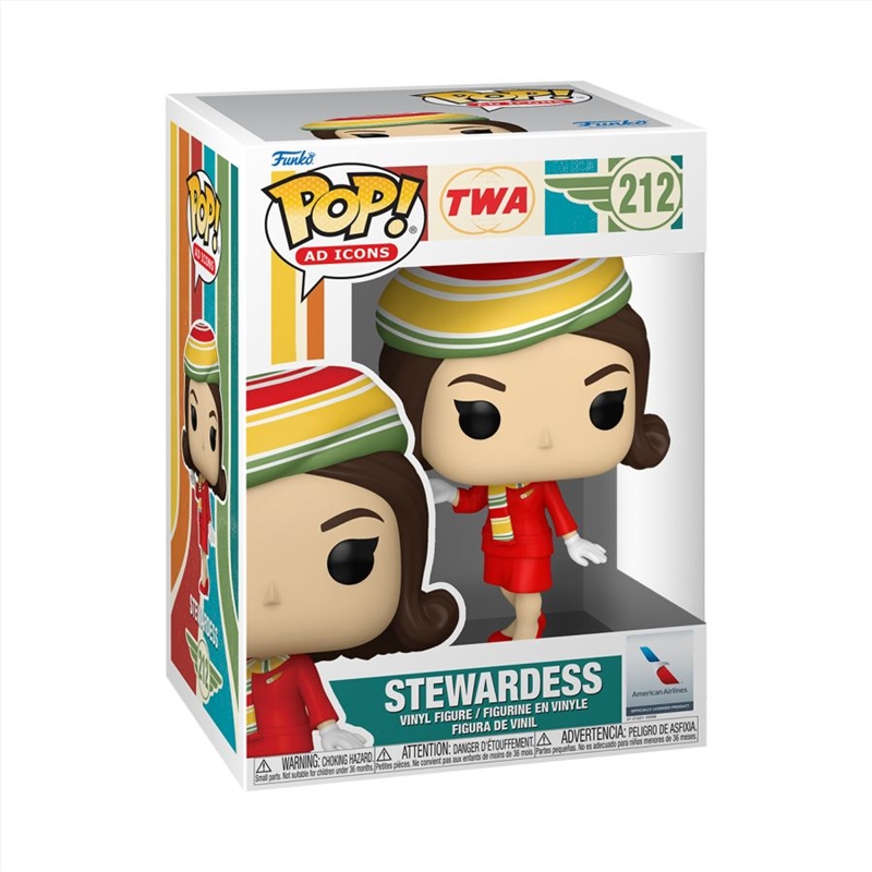 Ad Icons: TWA - Stewardess Pop! Vinyl/Product Detail/Standard Pop Vinyl