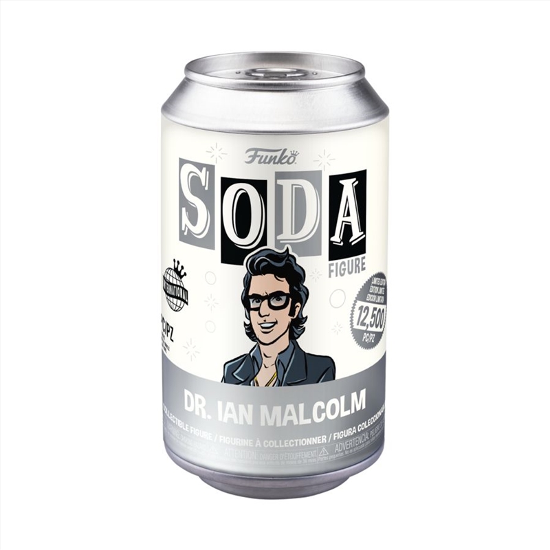 Jurassic Park - Ian Malcolm Vinyl Soda/Product Detail/Vinyl Soda