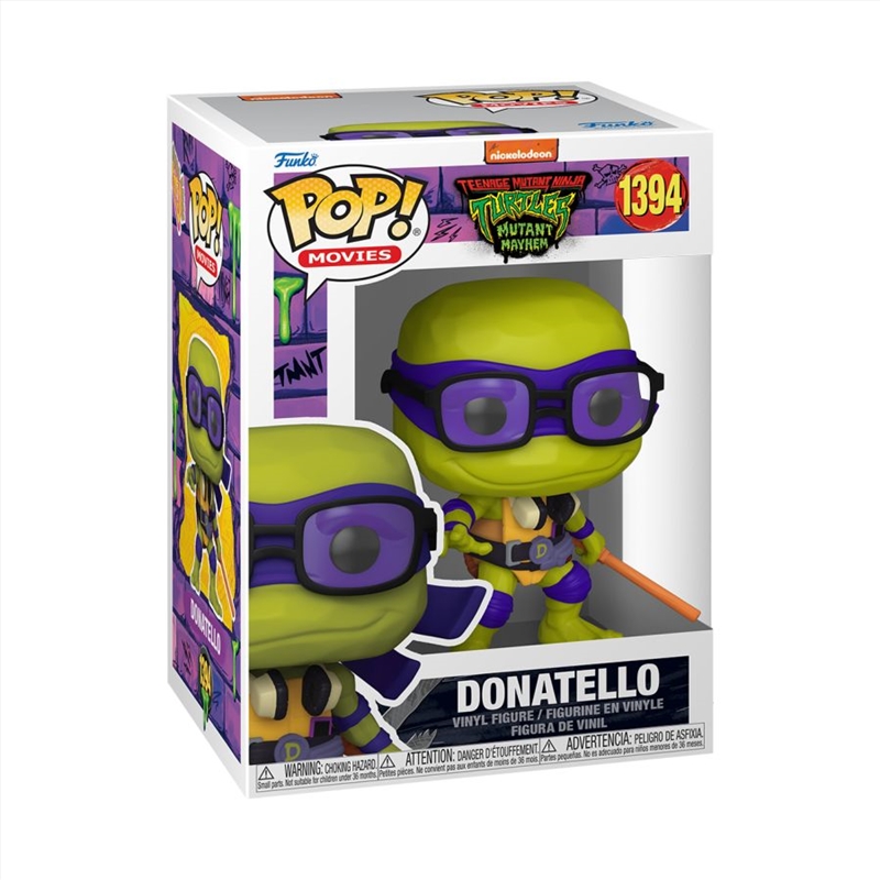 Teenage Mutant Ninja Turtles: Mutant Mayhem (2023) - Donatello Pop! Vinyl/Product Detail/Movies